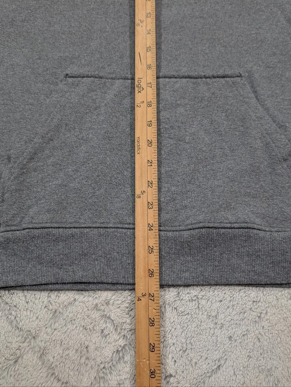 Patagonia Hoodie Sweatshirt Mens M Gray Fitz Roy Bison Uprisal Casual Outdoor